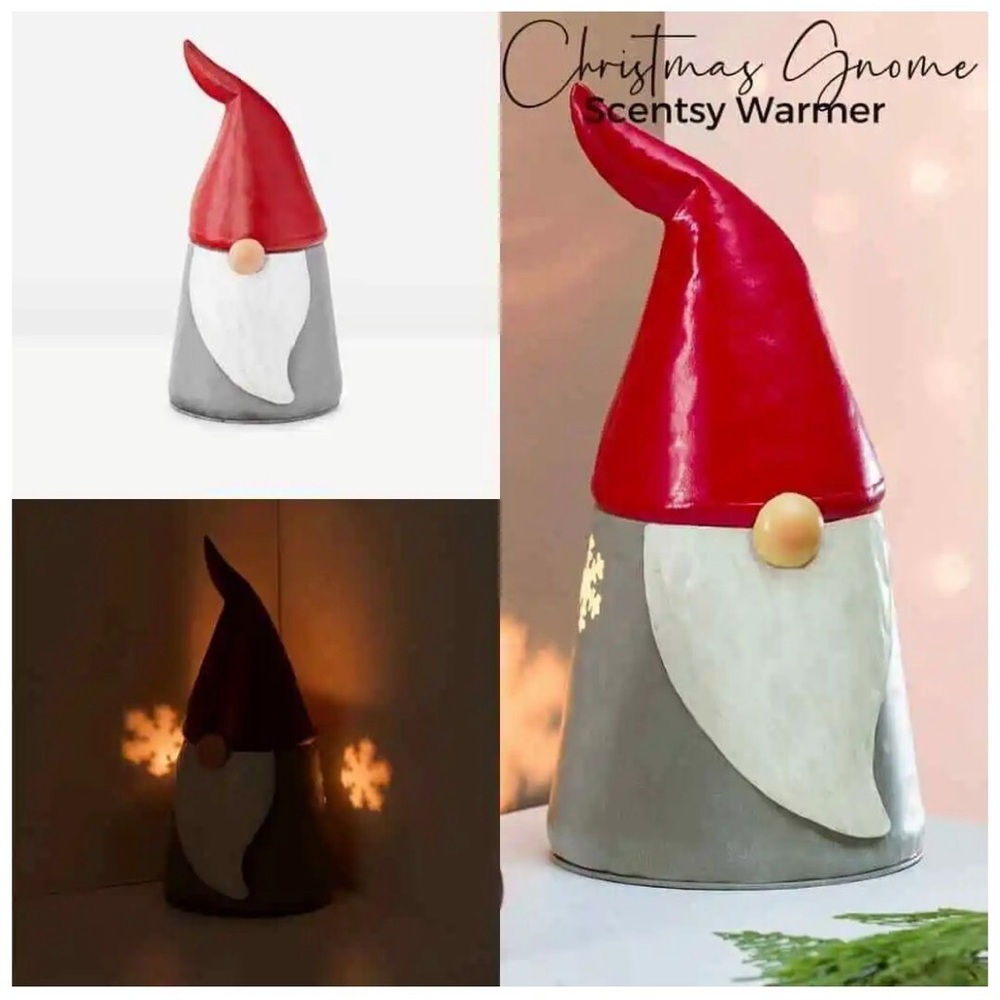 Scentsy Christmas Gnome‎ Scentsy Warmer Brand new in box